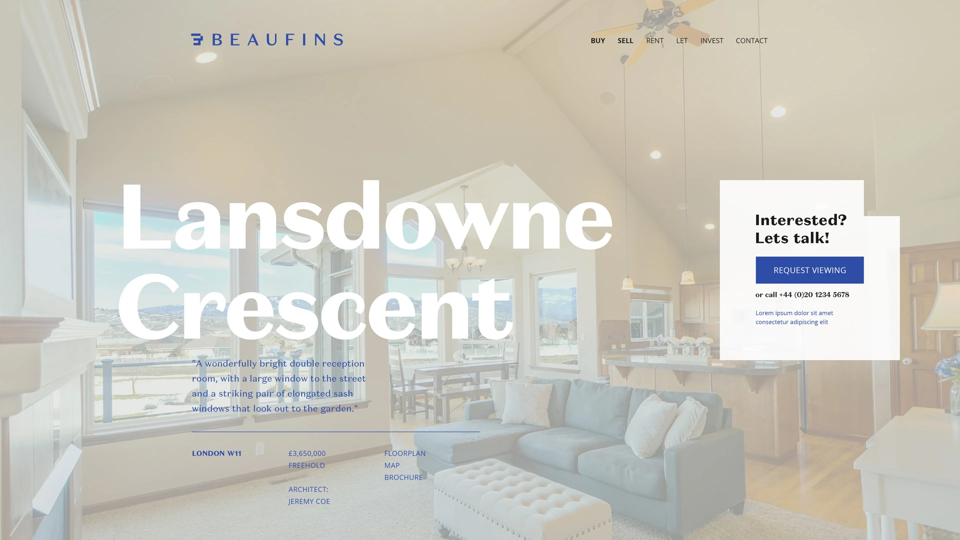 Beaufins Website